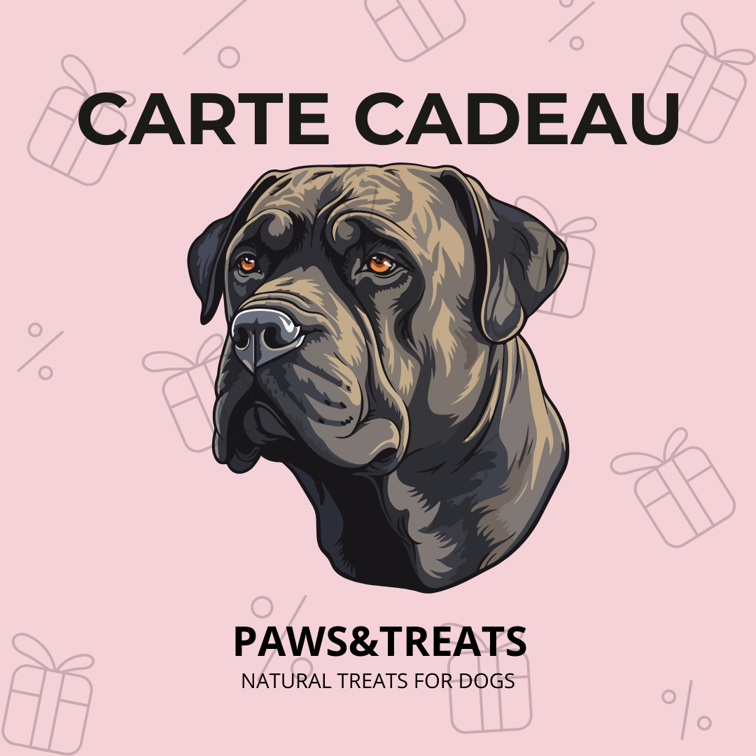 Carte Cadeau PAWS&TREATS